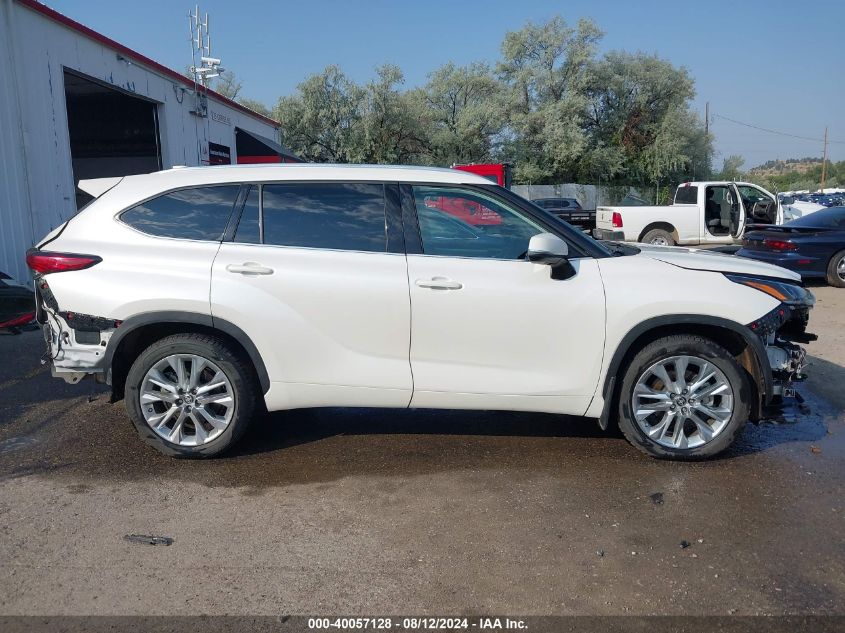 2021 TOYOTA HIGHLANDER LIMITED - 5TDDZRBH9MS098933