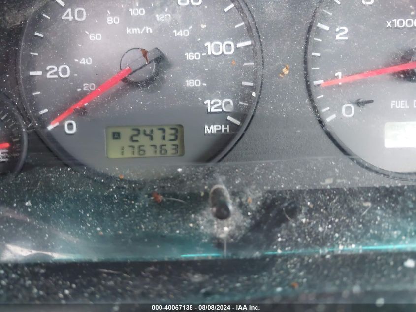 2001 Subaru Forester L VIN: JF1SF63511H768760 Lot: 40057138