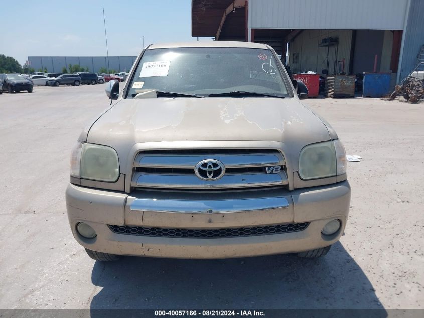 2006 Toyota Tundra Sr5 V8 VIN: 5TBET34196S500481 Lot: 40057166