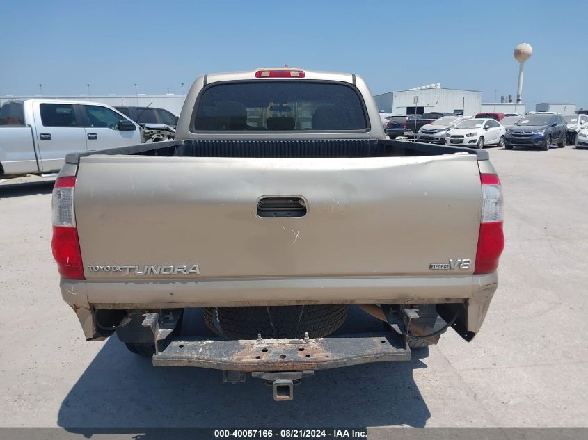 2006 Toyota Tundra Sr5 V8 VIN: 5TBET34196S500481 Lot: 40057166