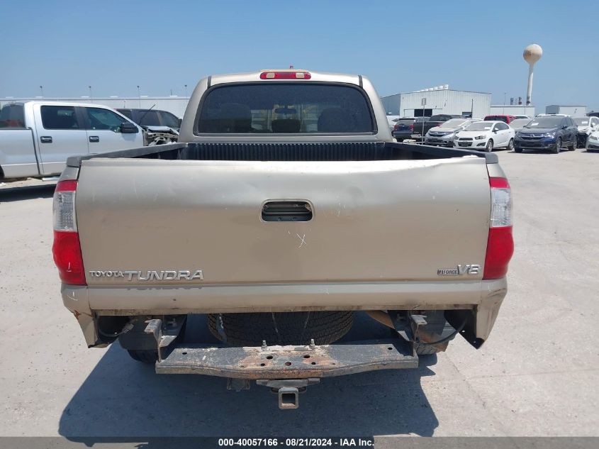 2006 Toyota Tundra Sr5 V8 VIN: 5TBET34196S500481 Lot: 40057166