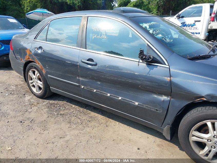 2006 Honda Accord 2.4 Ex VIN: 1HGCM56896A066000 Lot: 40057172