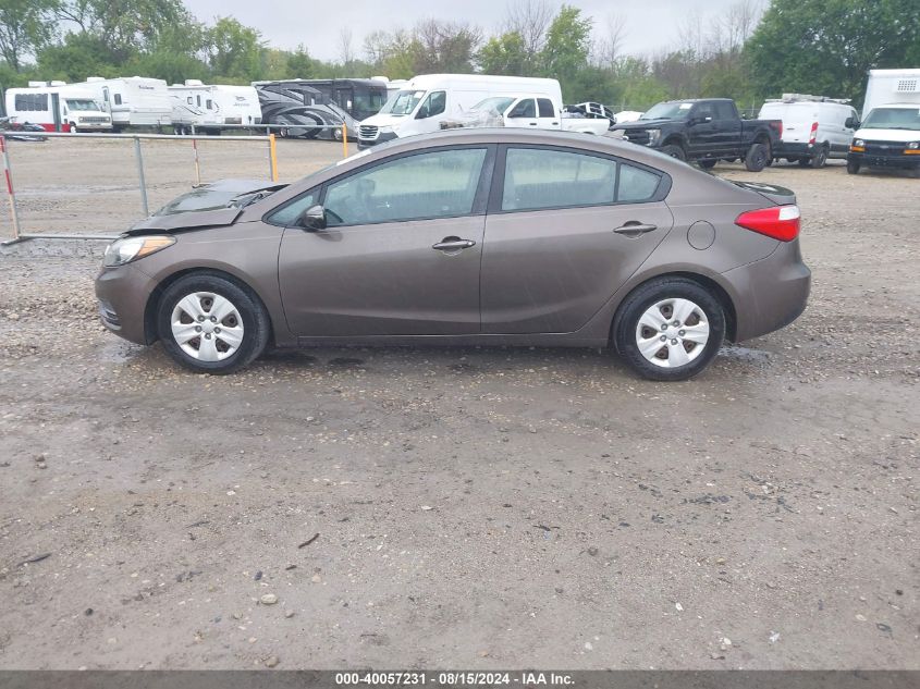 2015 Kia Forte Lx VIN: KNAFX4A61F5333011 Lot: 40057231