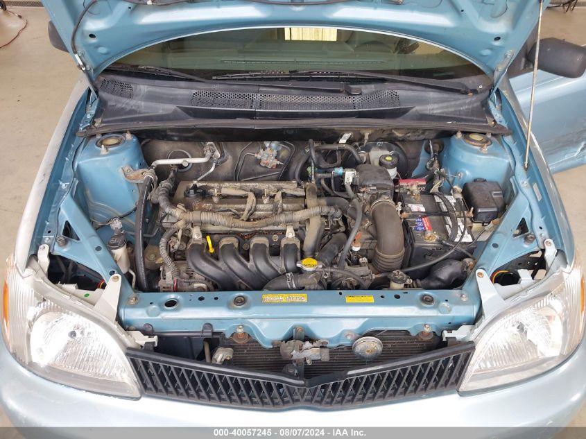 2001 Toyota Echo VIN: JTDBT123110109906 Lot: 40057245