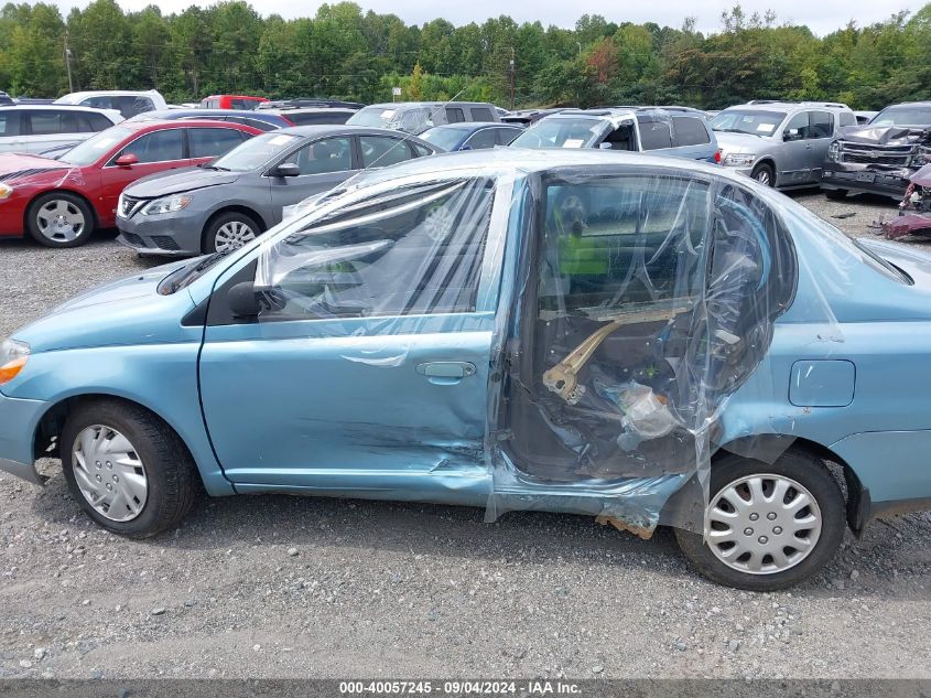 2001 Toyota Echo VIN: JTDBT123110109906 Lot: 40057245