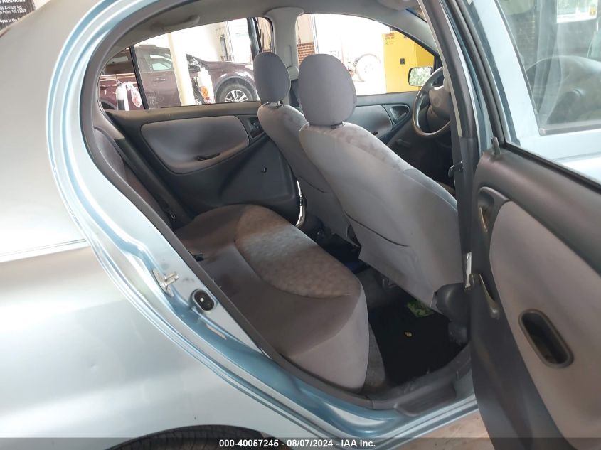 2001 Toyota Echo VIN: JTDBT123110109906 Lot: 40057245