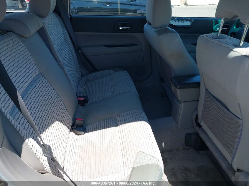 2005 Subaru Forester 2.5Xs VIN: JF1SG65655G705157 Lot: 40057261