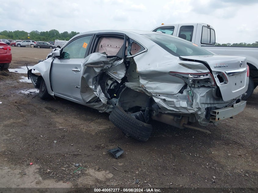 VIN 3N1AB7AP3HY353582 2017 NISSAN SENTRA SV