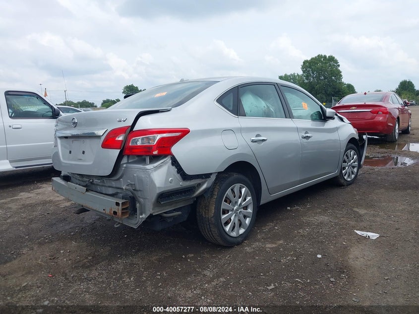 VIN 3N1AB7AP3HY353582 2017 NISSAN SENTRA SV