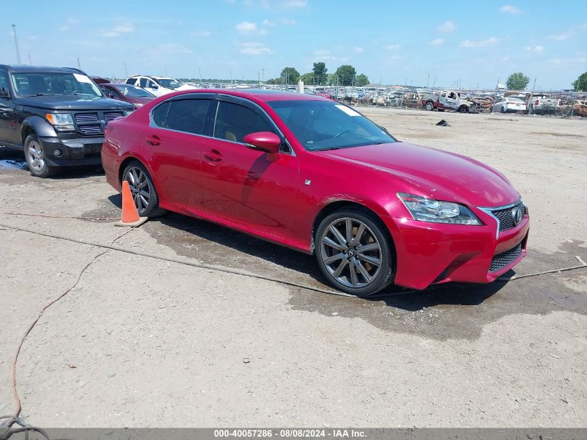 VIN JTHBE1BL7FA003292 2015 Lexus GS, 350 no.1