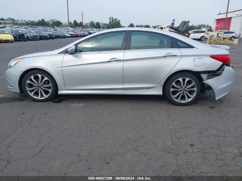 2014 Hyundai Sonata Se VIN: 5NPEC4AC8EH899553 Lot: 40057299