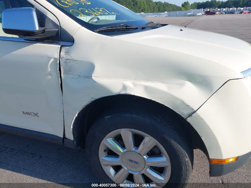 2007 Lincoln Mkx VIN: 2LMDU88C87BJ08197 Lot: 40057300