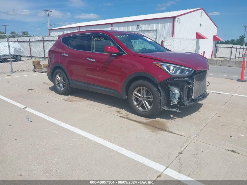 5XYZT3LB2JG526669 2018 HYUNDAI SANTA FE - Image 1