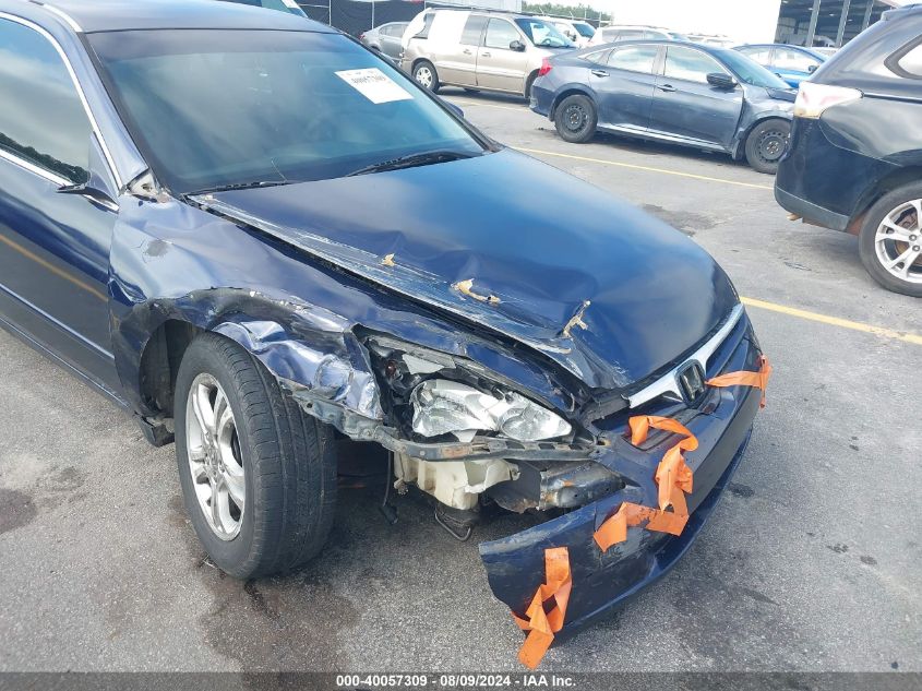 2006 Honda Accord VIN: 18GCM56306A082736 Lot: 40057309