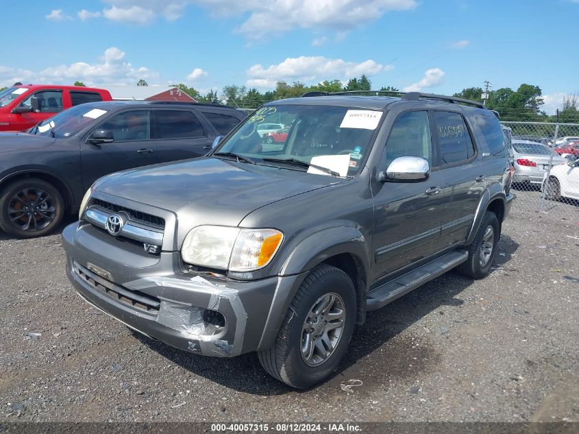 2007 Toyota Sequoia Limited V8 VIN: 5TDBT48A97S290640 Lot: 40057315