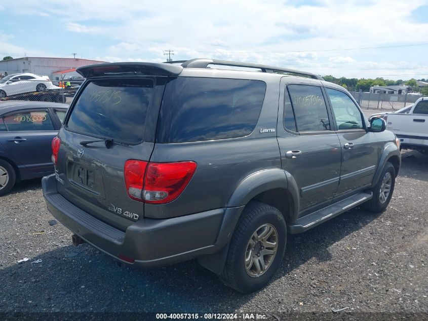 2007 Toyota Sequoia Limited V8 VIN: 5TDBT48A97S290640 Lot: 40057315
