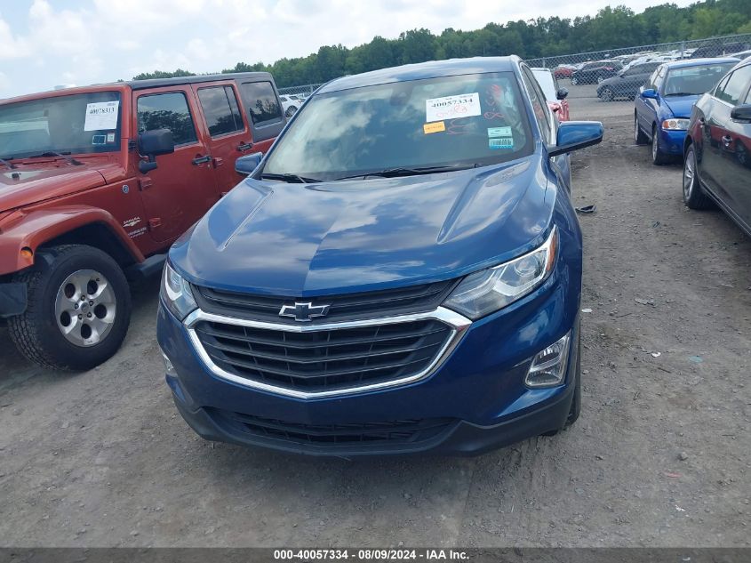 2020 Chevrolet Equinox Fwd Lt 1.5L Turbo VIN: 2GNAXKEV2L6284878 Lot: 40057334