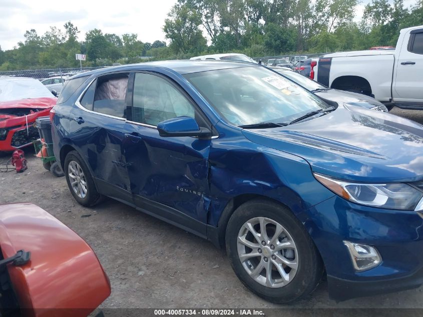 2020 Chevrolet Equinox Fwd Lt 1.5L Turbo VIN: 2GNAXKEV2L6284878 Lot: 40057334