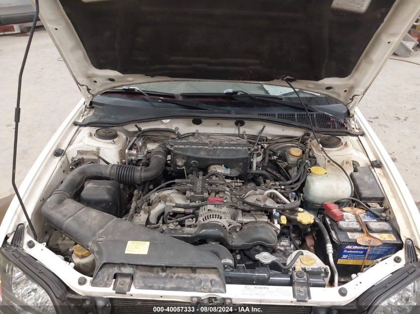 2000 Subaru Legacy Outback Limited VIN: 4S3BH6868Y7618263 Lot: 40057333