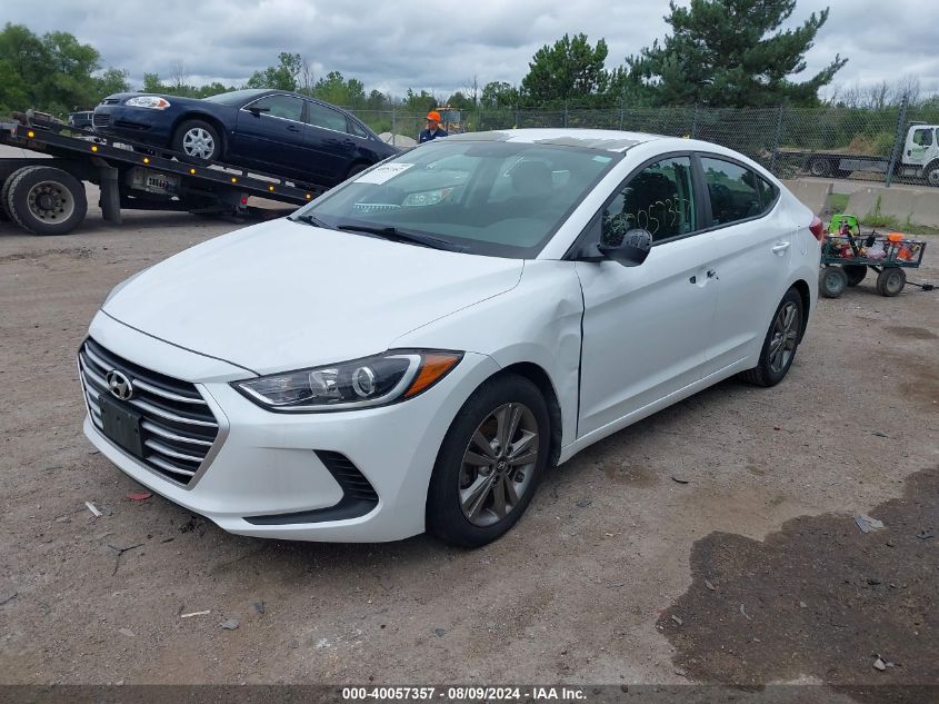 5NPD84LFXJH243272 2018 HYUNDAI ELANTRA - Image 2