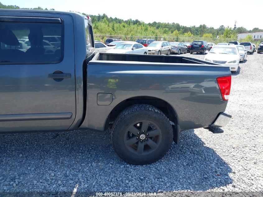 2012 Nissan Titan Sv VIN: 1N6BA0ED4CN315843 Lot: 40057375