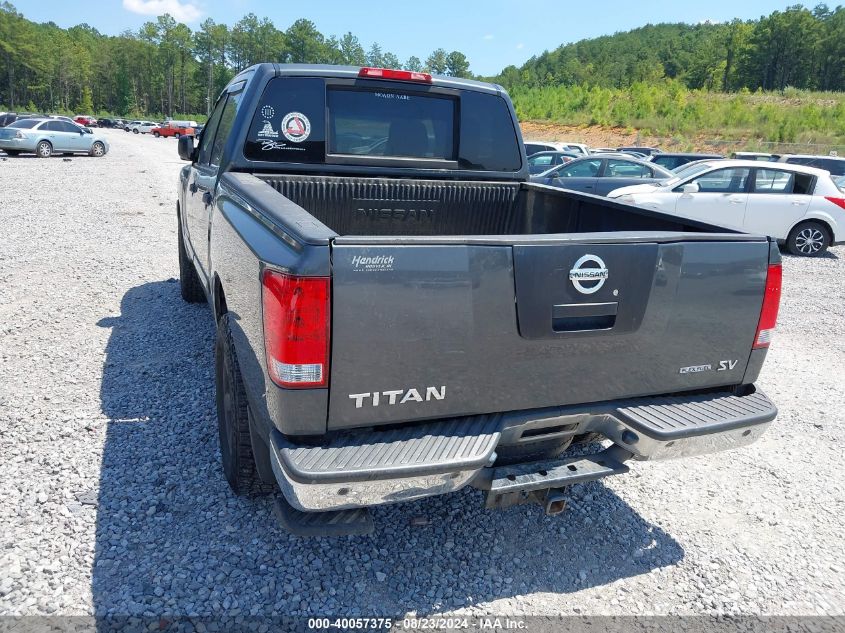 2012 Nissan Titan Sv VIN: 1N6BA0ED4CN315843 Lot: 40057375