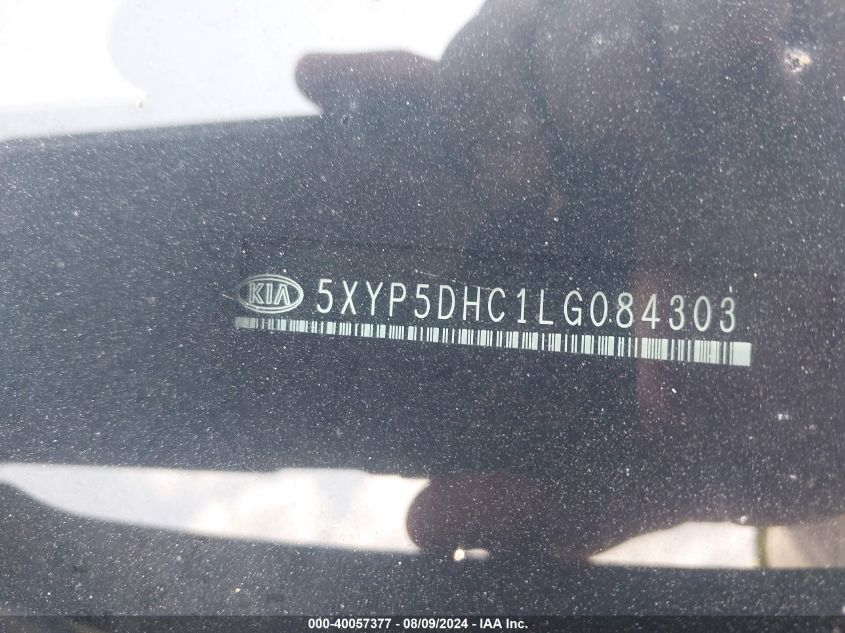 5XYP5DHC1LG084303 2020 Kia Telluride Sx