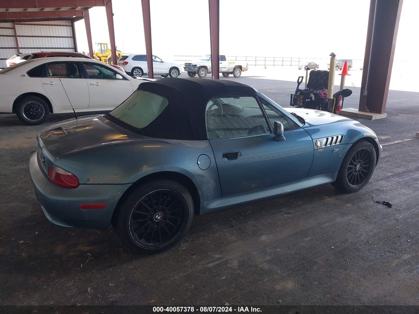 2002 BMW Z3 3.0I VIN: 4USCN53472LJ60818 Lot: 40057378