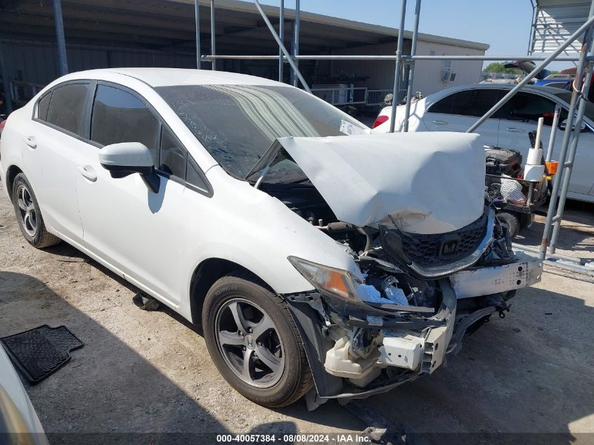 19XFB2F74FE273804 2015 HONDA CIVIC - Image 1