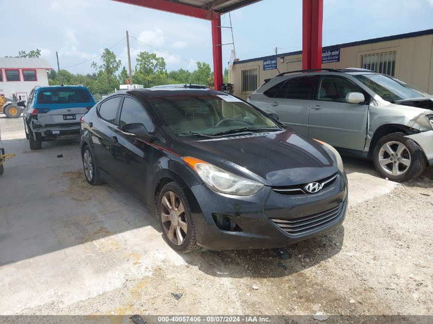 2013 Hyundai Elantra Limited VIN: 5NPDH4AE0DH184859 Lot: 40057406