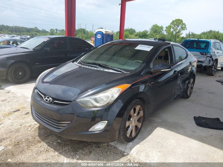 2013 HYUNDAI ELANTRA LIMITED - 5NPDH4AE0DH184859