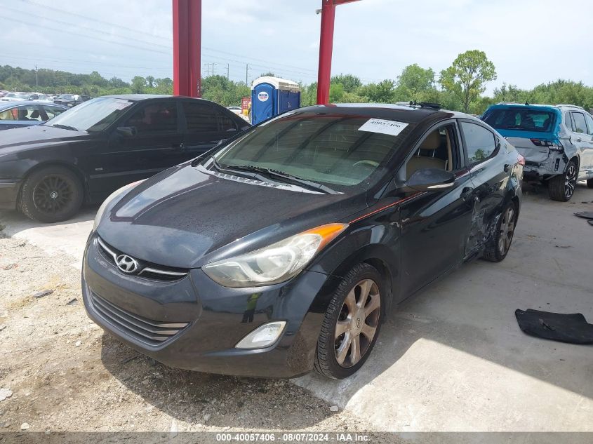 2013 Hyundai Elantra Limited VIN: 5NPDH4AE0DH184859 Lot: 40057406