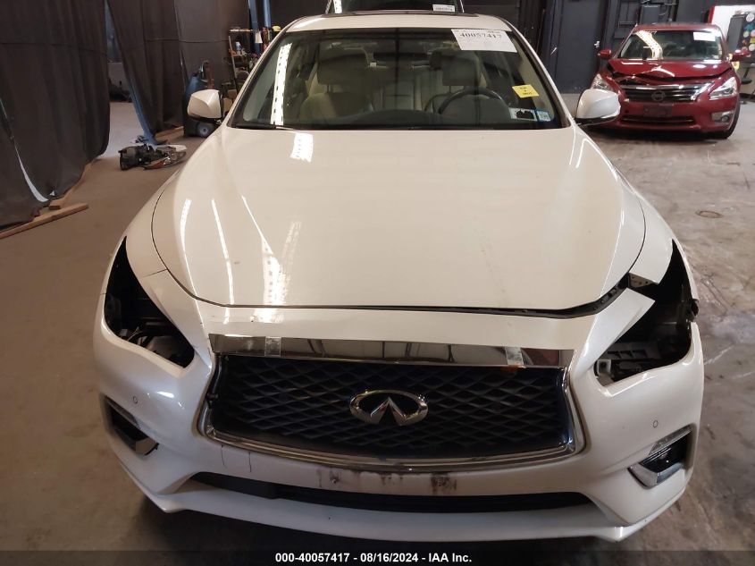 2019 Infiniti Q50 3.0T Luxe VIN: JN1EV7AR4KM556145 Lot: 40057417