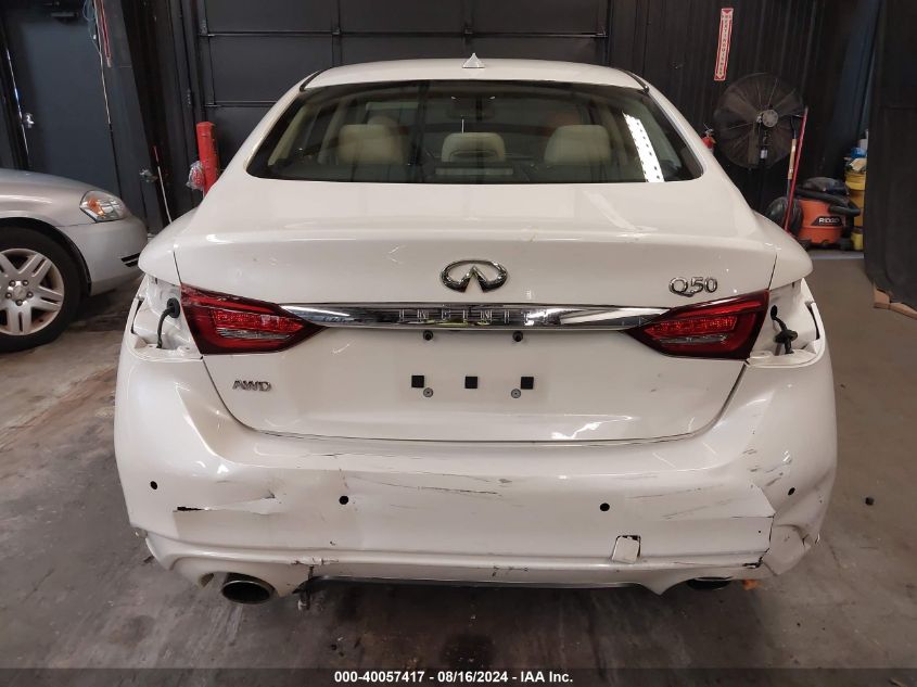 2019 Infiniti Q50 3.0T Luxe VIN: JN1EV7AR4KM556145 Lot: 40057417