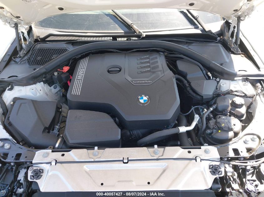 2021 BMW 330I VIN: 3MW5R1J03M8B62178 Lot: 40057427