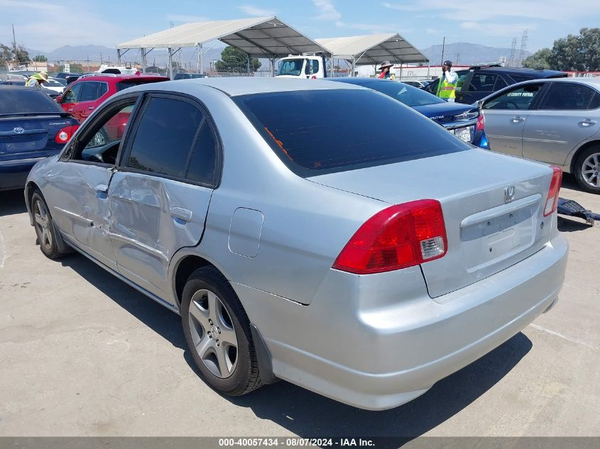 2004 Honda Civic Ex VIN: 2HGES26704H577212 Lot: 40057434