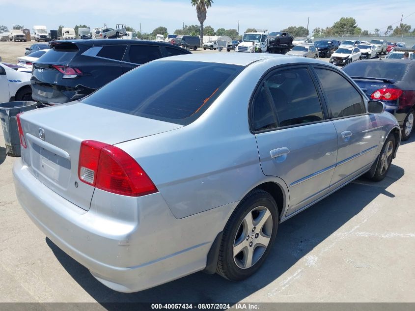 2004 Honda Civic Ex VIN: 2HGES26704H577212 Lot: 40057434