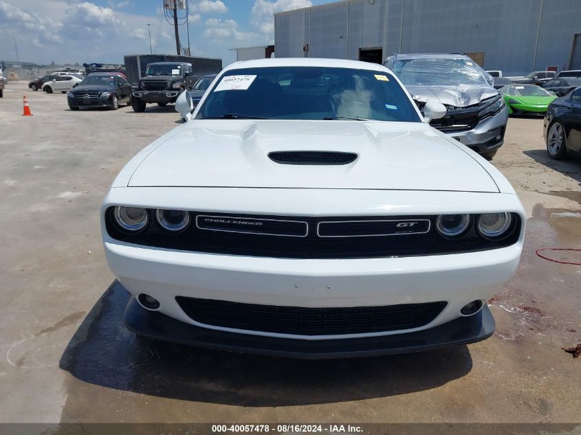 2022 Dodge Challenger Gt Awd VIN: 2C3CDZKGXNH205901 Lot: 40057478