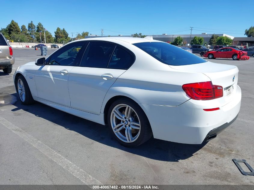 2013 BMW 550 I VIN: WBAFR9C52DD227231 Lot: 40057482