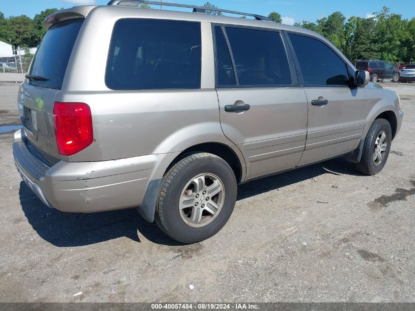 2004 Honda Pilot Ex-L VIN: 2HKYF18674H595955 Lot: 40057484