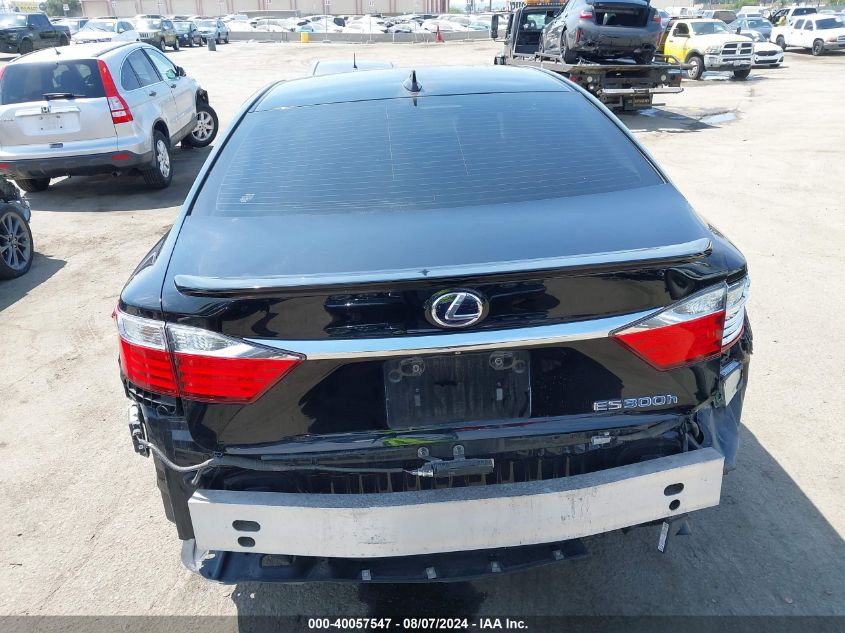 2015 Lexus Es 300H VIN: JTHBW1GG0F2095056 Lot: 40057547