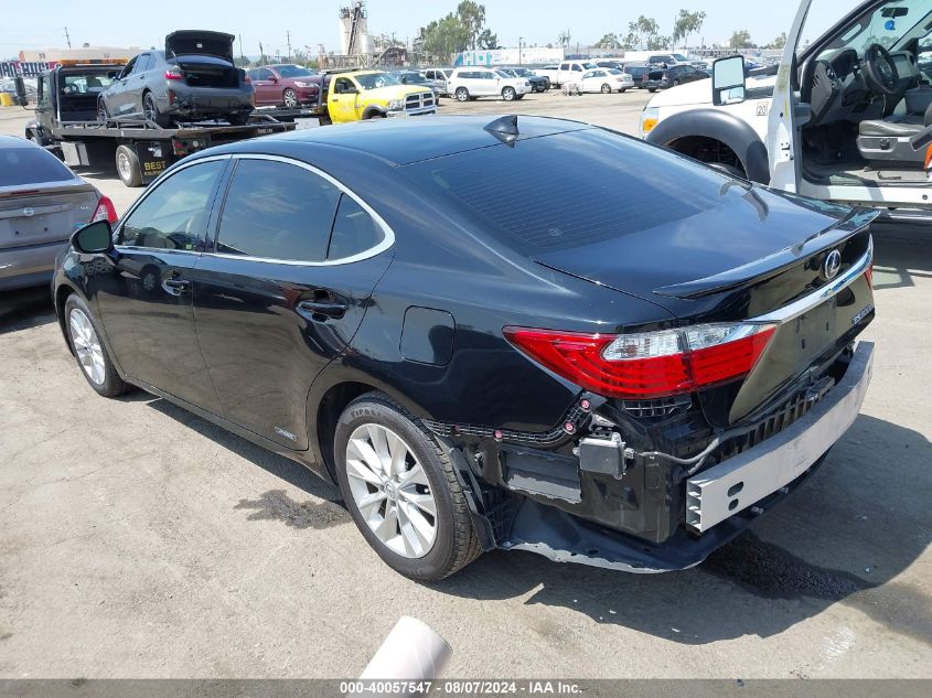 2015 Lexus Es 300H VIN: JTHBW1GG0F2095056 Lot: 40057547