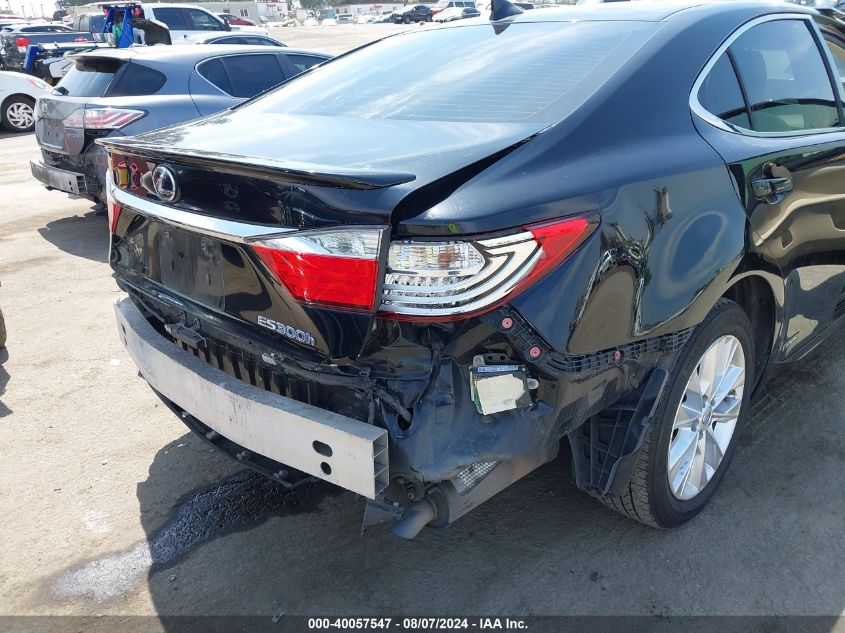 2015 Lexus Es 300H VIN: JTHBW1GG0F2095056 Lot: 40057547