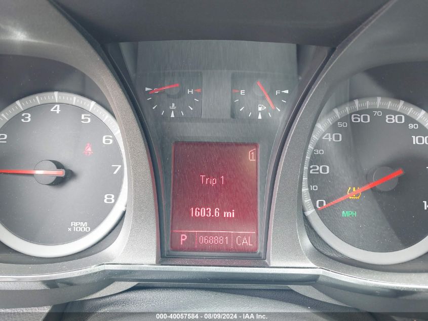 2011 GMC Terrain Sle-1 VIN: 2CTALMEC8B6430668 Lot: 40057584