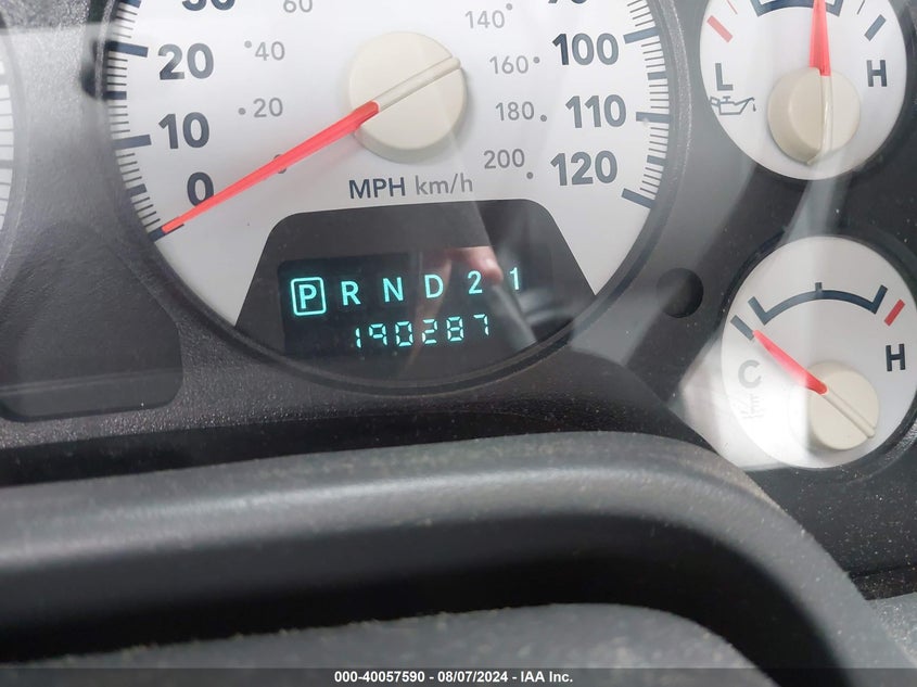 2008 Dodge Ram 1500 Slt VIN: 1D7HU18NX8S515462 Lot: 40057590