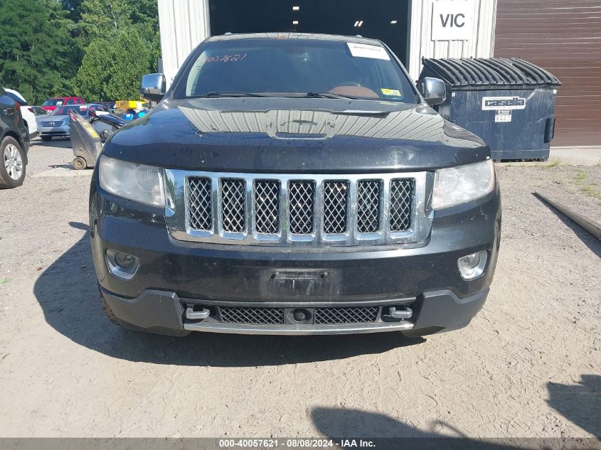 2012 Jeep Grand Cherokee Overland VIN: 1C4RJFCTXCC292501 Lot: 40057621