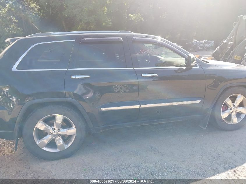 2012 Jeep Grand Cherokee Overland VIN: 1C4RJFCTXCC292501 Lot: 40057621