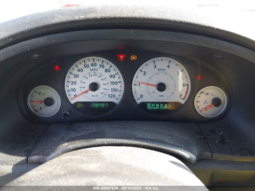 2005 Chrysler Town & Country Lx VIN: 2C4GP44R95R519197 Lot: 40057636