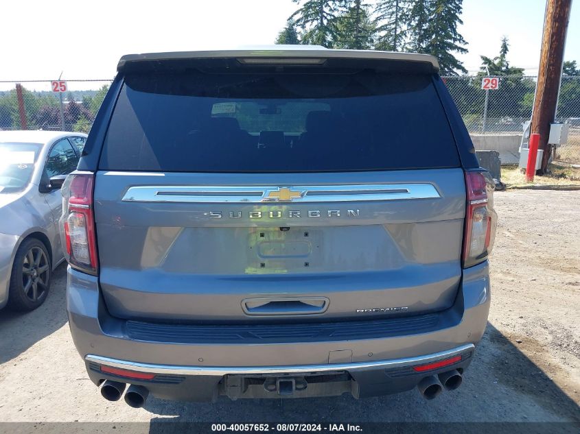 2021 Chevrolet Suburban 4Wd Premier VIN: 1GNSKFKD6MR279971 Lot: 40057652