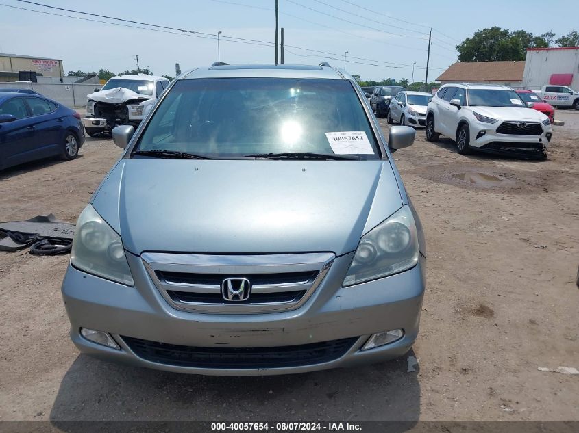 2006 Honda Odyssey Touring VIN: 5FNRL38816B030340 Lot: 40057654